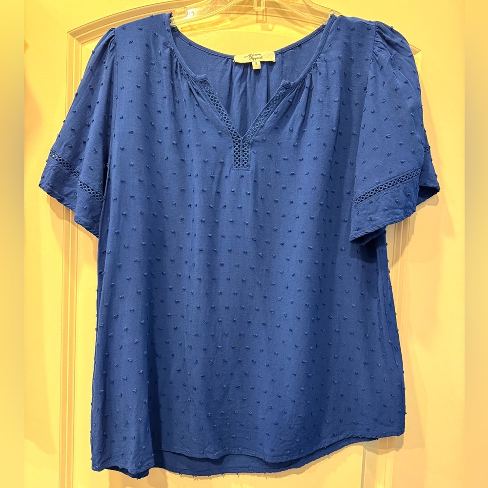 Beacon Raveena Clip Dot Blouse